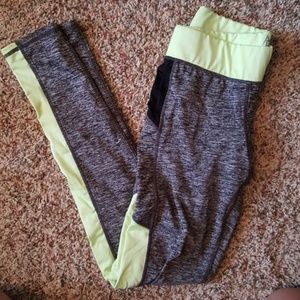 Heathered gray long leggings